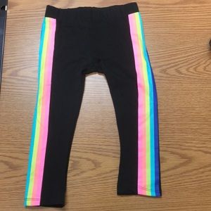 Rainbow Justice Leggings-Size 6X/7